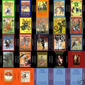 L. Frank Baum - Wizard of Oz Stories - Over 27 books on Audio mp3 DVD