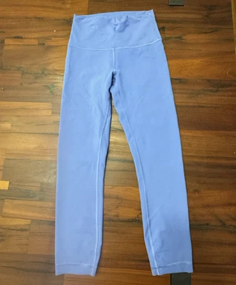 Legging Lululemon Mujer Talla 4 Azul Align 28 Tiro Alto Elastizado Yoga Periwinkle Foto 1 de 3