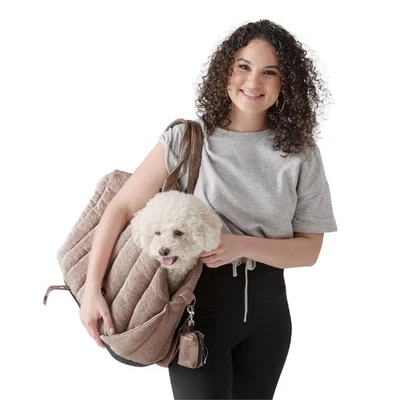 Peppy Buddies Dog Car Seat & Dog Purse Carrier for Small Dogs and Cats, 3 in 1 - Image 1 of 4