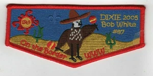 Bob White Lodge 87 S27 Flap 2005 Dixie Georgia-Carolina Augusta GA - Picture 1 of 1