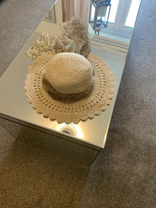 Ladies Floppy Sun Hat with Scarf Detail - Picture 1 of 2
