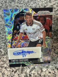 2024-25 Panini Prizm EPL TIMOTHY CASTAGNE Auto Choice Signatures SP #S-TC - Bild 1 von 2
