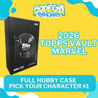 Black Widow - 2026 Topps Vault Marvel - Hobby Case Break #1