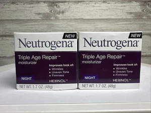 2x Neutrogena Triple Age Hidratante Reparador Noche 1.7 OZ (Pack de 2) - Imagen 1 de 5