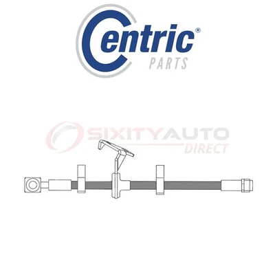 Centric Brake Hydraulic Hose for 1998-2003 Mercedes-Benz ML320 3.2L V6 - fo Foto 1 de 4