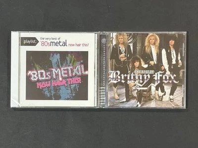 Britney Fox Best Of & 80’s Metal Now Hear This 2 CDs Metal New Still Sealed Foto 1 de 2