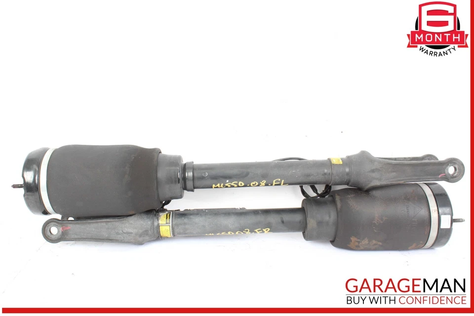 07-12 Mercedes W164 ML550 GL550 Amortiguador de aire delantero izquierdo y derecho OEM Foto 1 de 4