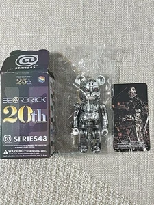 Medicom 100% Be@rbrick Bearbrick Figure Series 43 SF Terminator 2 Judgement Day - Picture 1 of 2
