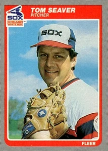 1985 Fleer #526 Tom Seaver Chicago White Sox HOF - Picture 1 of 2