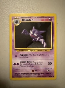 Pokémon TCG Haunter Base Set 29/102 Regular  Uncommon - Picture 1 of 2