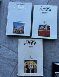 Libri La divina commedia Dante Alighieri La Nuova Italia Tre volumi - Foto 1 di 7