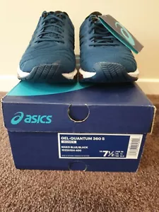 ASICS Gel-Quantum 360 5 - Mako Blue / Black Womens Size US 7.5 *NEW* with tags - Picture 1 of 4