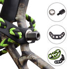 1X Bow Wrist Sling Multicamo Green For Compound Bow Hunting Shooting Pu Leather