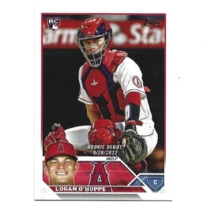 2023 Topps UD Los Angeles Angels Logan O'Hoppe Rookie card - Picture 1 of 1