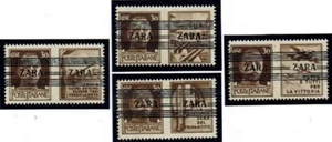 Italian Stamp Deutsche Besetzung Zara 1943 MNH Mi #36I/36IV #44/47 - Picture 1 of 1