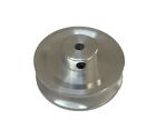 A section vee pulley 2-1/2" diameter 6mm bore new style aluminium v pulley