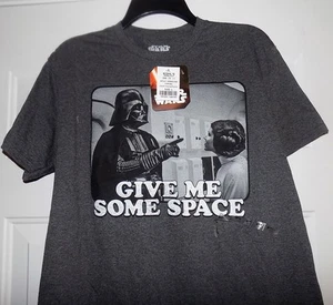 Camiseta STAR WARS DARTH VADER Hombre Grande L Manga Corta NUEVA CON ETIQUETAS - Imagen 1 de 4