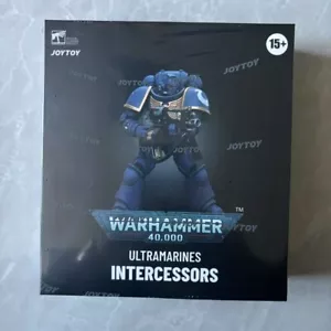 Figura de acción JOYTOY Warhammer 40k 1/18 Ultramarines Intercesores - Imagen 1 de 9