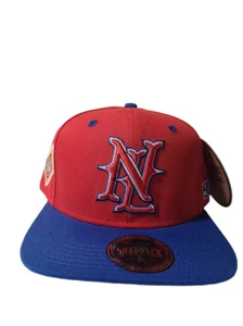 Negro League Baseball Snapback rot zweifarbig Mütze Stickerei Cap - Bild 1 von 12