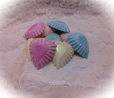 Соевый воск плавится ~ пироги ~ рифленое сердце ~ аромат выбор ~ 6 унций ~ Бесплатная доставка ~ 190 + ароматы - Изображение 1 из 3