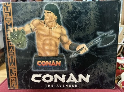 Estatua Caballo Oscuro Conan El Vengador Nueva Precintada 433/2500 Foto 1 de 4