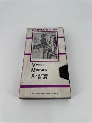 RARE VINTAGE Babylon Pink VHS. Samantha Fox, Vanessa Del Rio. AND MORE - Image 1 of 4