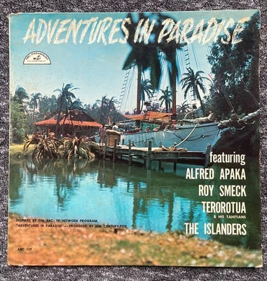 ADVENTURES IN PARADISE 1959 LP INSPIRED BY THE ABC - TV NETWORK PROGRAM The TIKI Foto 1 de 4