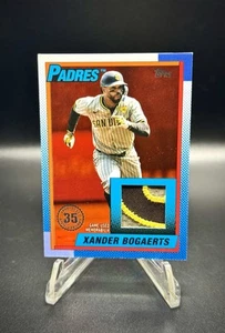 Xander Bogaerts 2025 Topps Serie 1 - 35 Aniversario Reliquia 25/25 - San Diego Padres - Imagen 1 de 2