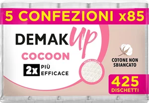 Cocoon Dischetti Struccanti in Cotone, Maxi Formato 5 Confezioni Da 85 Dischetti - Foto 1 di 12