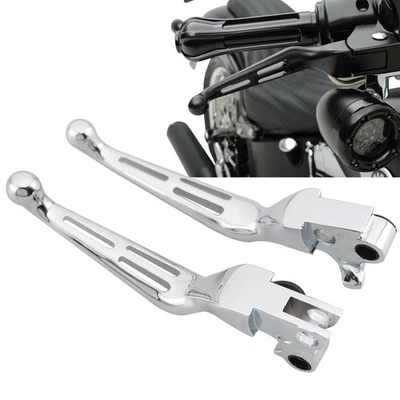 For Harley Softail Fat Boy Heritage Classic 1996-2014 Brake Clutch Levers Chrome - Изображение 1 из 4