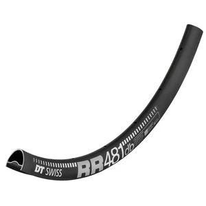 DT-Swiss RR 481 Tubeless Ready 700c Disc Rim, 24h - Blk - Picture 1 of 2