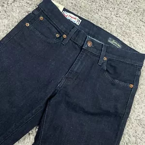 Red Engine Scorcher Jeans Women's Sz 27x29 Signature Rise Super Skinny Dark Wash - Picture 1 of 14