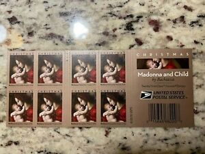 #5331a Madonna and Child by Bachiacca Booklet of 20 Christmas