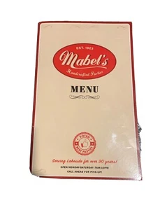 American Gods Mabel’s Diner Menu Prop - Picture 1 of 7