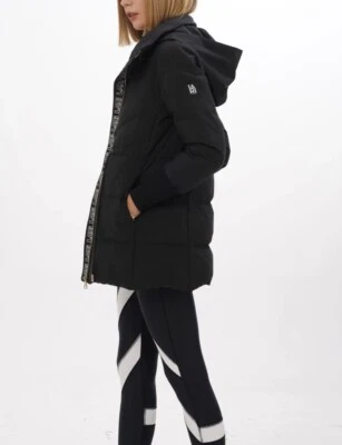 Stylish Puffer Jacket women by LARi Active - Black - Image 1 of 4