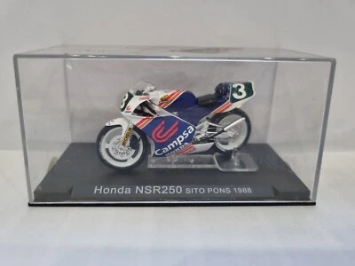 Deagostini 1:24 - Honda NSR250 Sito Pons modelo 1988 motocicleta Foto 1 de 4