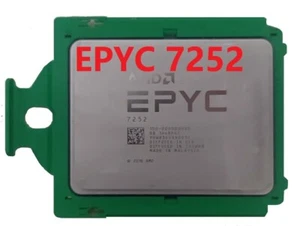 AMD EPYC 7252 unlocked CPU 8core 16threads 3.1-3.3ghz l3cache 64MB TDP 120W SP3 - Picture 1 of 2