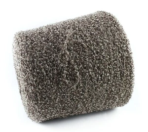 158€/kg BOUCLE CASH SETA hellbraun mel. 82%Kaschmir 18%Seide 380m/100g Kone - Bild 1 von 2