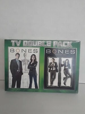 Bones Season 1 & 2 TV Double Pack DVD Drama Detective Police Suspense TV Series Foto 1 de 2