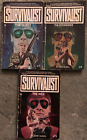 The Survivalist #3, 4 i 5, autorstwa Jerry'ego Aherna, The Quest, The Doomsayer & The Web