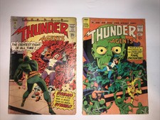 Original Thunder Agents LOT: #2,8, Tower Comics-1960s-Wally Wood-Crandall