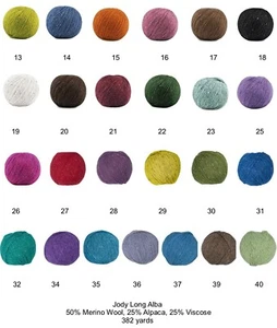 Hilo de tweed Alba de Jody Long: ahora con 20 colores disponibles - Imagen 1 de 49