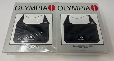 Olympia Correctable Typewriter Ribbon Black #80179/107 Pack Of 6 - Image 1 of 4