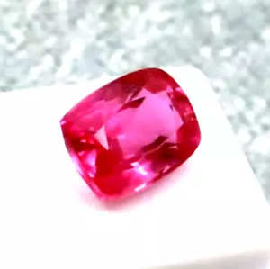 Certified Loose Gemstone Best Offer Gift Cushion Cut Natural Pink Spinel 8-10 Ct - Picture 1 of 9