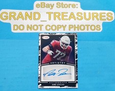 2022 SAGE ARTISTRY ABE LUCAS AUTOGRAPH CARD #A-AL Seattle Seahawks Washington St