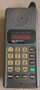 Tele Tac 200 Motorola Vintage Cell Phone Untested As-Is                     /107 - Afbeelding 1 van 5