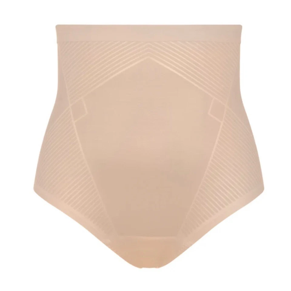 Tanga Spanx Thinstincts Forma 2.0 Invisible Cintura Alta Champagne Beige S Foto 1 de 4