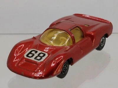 De colección. Matchbox/Lesney 68c 1970; Porsche 910; rojo, RN68 ancho superrápido 1:64  Foto 1 de 4