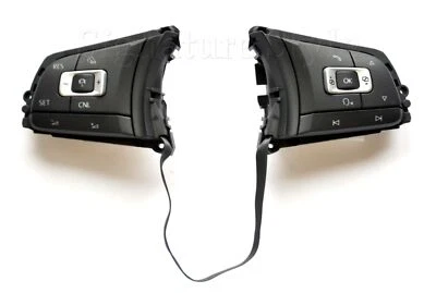 VW Polo Golf 7 Passat CC Arteon Touran Tiguan R Line GTI Lenkrad Tasten - Bild 1 von 4