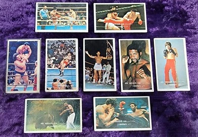 🔥💰LOTE DE 9 CARTAS ANDRE EL GIGANTE 1978 MENKO AMADA JAPÓN LUCHA LIBRE ANTONIO INOKI RC Foto 1 de 4
